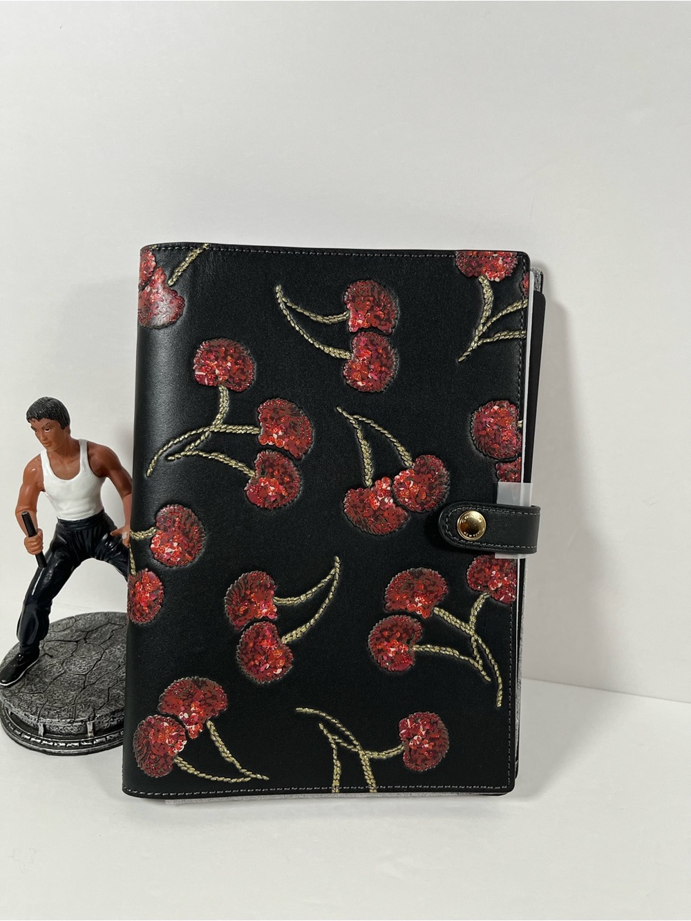 ‼️LAST One Coach Notebook with Cherry Print NWT